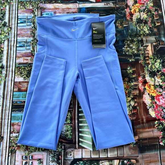 NIKE WOMEN | PRO LUX STEALTH | TRAINING TIGHTS | BLUE - Picture 4 of 7